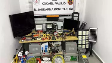 Kandıra'da Hırsızlık Operasyonu