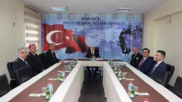 İçişleri Bakan Yardımcısı Mehmet Sağlam, Karabük'te ziyaretlerde bulundu