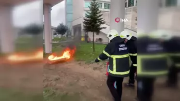 Ünye Devlet Hastanesi'nde Yangın Tatbikatı ve Can Güvenliği Eğitimi Düzenlendi