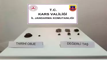 Susuz'da Tarihi Eser Ele Geçirildi