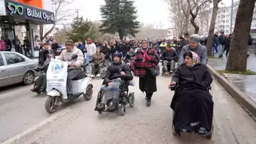 Kastamonu'da Engel Farkındalığı Yürüyüşü