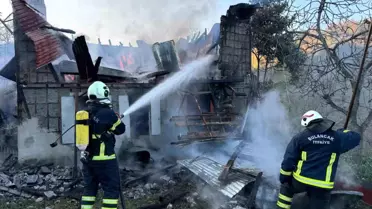 Giresun'da Yangın: 1 Ölü, 1 Yaralı