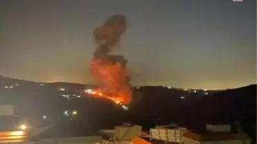 İsrail'den Hizbullah'a Cevap: Hava Saldırıları