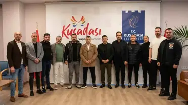 Kuşadasıspor'un Yeni Başkanı Yaser Doğan ile İlk Buluşma