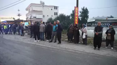 Alanya'da Depoda Yangın