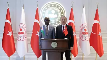 Yerlikaya ve Cibuti Bakanı Görüştü