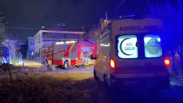 Akyurt'ta LPG Patlaması, Araç Kül Oldu