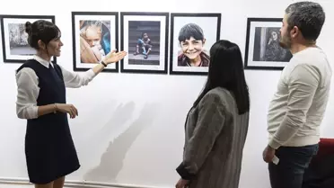 Zeytin Dağı Çocukları Sergisi Açıldı