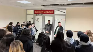 Öğrenciler Adliyeyi Ziyaret Etti