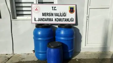 Mersin'de 540 Litre Sahte İçki Ele Geçirildi