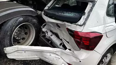 Milas'ta Trafik Kazası: Maddi Hasar