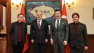 Yenişehir Servis Kooperatifi Sorunlarını Çözmek İçin Vali ile Görüştü