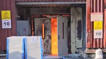Zeytinburnu'nda Asansör Yangını
