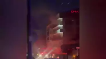 Bursa'da 5 Katlı Apartmanda Yangın: 1 Aylık Bebek Dumandan Etkilendi