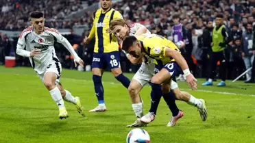 Beşiktaş-Fenerbahçe Derbisinde İlk Yarı 0-0