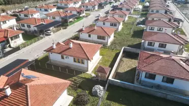 Kozcağız Barajı'nda TOKİ Konutları Tamamlandı