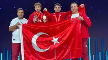 Halter Dünya Şampiyonasında Türk Sporcular 3 Madalya Kazandı