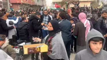 Ceylanpınar'da Esed Rejimi Kutlaması
