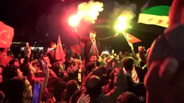 Yalova'da Suriyelilerden Esed Rejimi Kutlaması