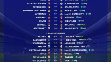 UEFA Maçları TRT'de Canlı Yayınlanacak