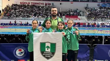 Şehitkamil'in yüzücülerinden büyük başarı