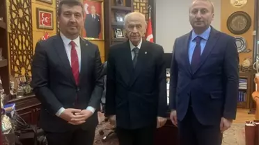 Musa Kazım Arıcan Bahçeli'yi Ziyaret Etti