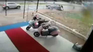 Antalya'da Otomobil Yaya Kazası