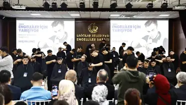 Bağcılar'da Engelliler İçin Kuaför Yarışması Düzenlendi