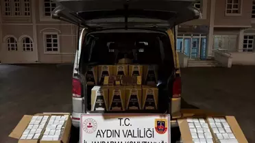 Germencik'te 554 Bin Makaron Ele Geçirildi