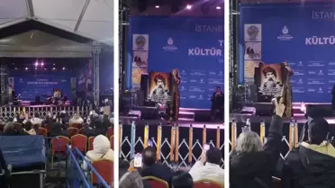 İBB'nin Etkinliğinde Pınar Şahin, Seyit Rıza Posteri Açtı: Tepkiler Artıyor