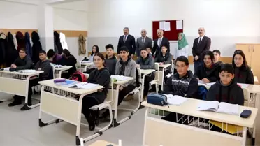 Yener, Ulaş'ta Eğitim Durumunu İnceledi