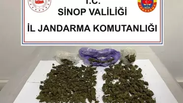 Yolcu Otobüsünde 308,9 Gram Skunk Ele Geçirildi