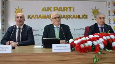AK Parti Genel Başkan Yardımcısı Yılmaz, Karaman'da konuştu