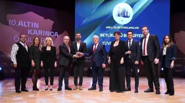 Beylikdüzü Belediyesi'ne Altın Karınca Ödülü