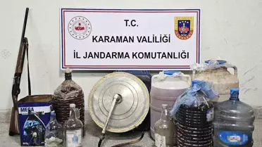 Ermenek'te Sahte İçki Operasyonu
