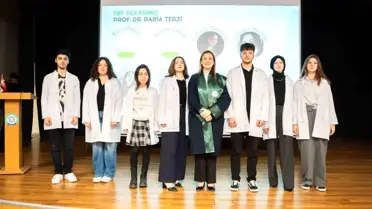KOSTÜ'de Beyaz Önlük Töreni Düzenlendi