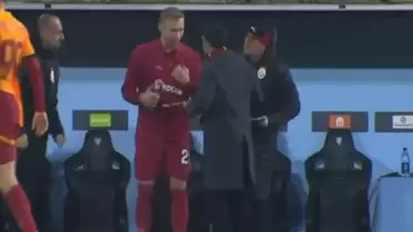 Okan Buruk, Victor Nelsson'un yaptığını görünce delirdi