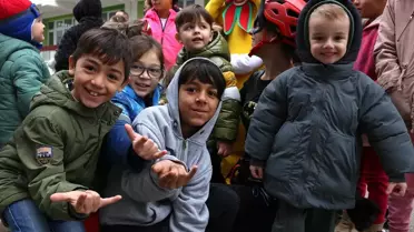 Süper Kahramanlar Çocukları Sevindirdi