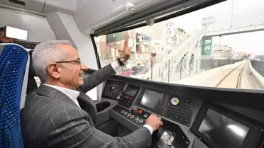 Bakan Uraloğlu: 2024'te 256,4 Milyon Yolcu Raylı Sistemleri Kullandı
