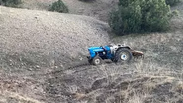 Osmancık'ta Traktör Devrildi: Sürücü Hayatını Kaybetti