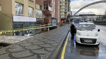 Rize'de fırtına etkili oldu