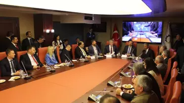 TOBB Başkanı Hisarcıklıoğlu Çerkezköy TSO'yu Ziyaret Etti