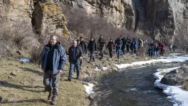 Kars'ta Doğa Yürüyüşü Düzenlendi