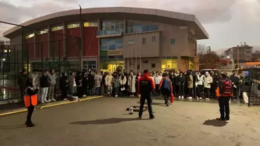 Sandıklı'da Gençlere Yangın Tatbikatı