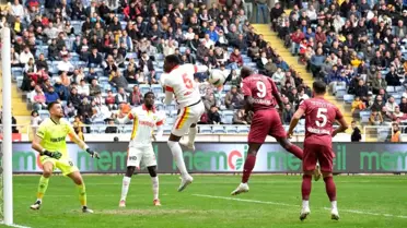 Hatayspor ve Göztepe 1-1 Beraber Kaldı