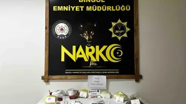 Bingöl'de Uyuşturucu Operasyonu: 5 Kilo Esrar Ele Geçirildi