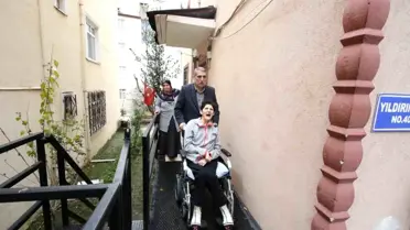 Kocaeli'de Engelli Rampası ile Hayat Kolaylaşıyor