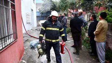 Hatay'da Yangın: Ev Kullanılmaz Hale Geldi