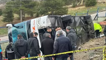Eğirdir'de Otobüs Kazası: 1 Ölü, 18 Yaralı
