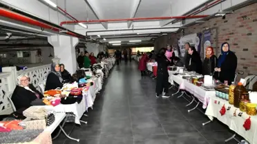 Yunusemre'de El Emeği Pazarı ile Kadınlar Aile Bütçelerine Katkı Sağlıyor